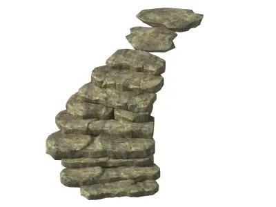 Qu You Path - Stairway 03 3D model