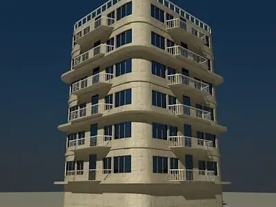  Building 01 3D model