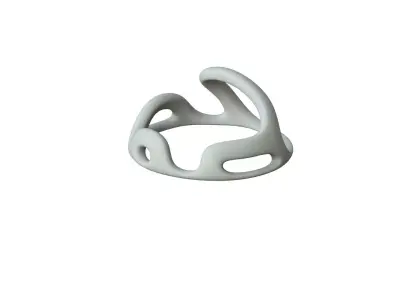 SciFi Cube Object No 45891 Low Poly Shape Low-poly 3D model