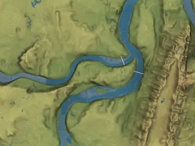 Chongqing - 3D City Topography Terrain 3D Model Pack