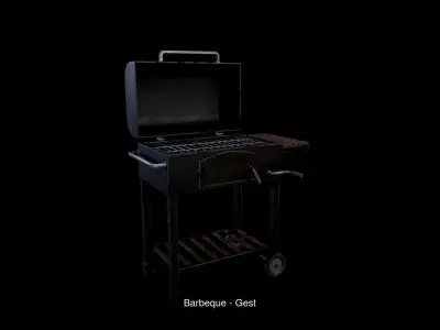 Park Theme Props - Gest 3D Model Pack