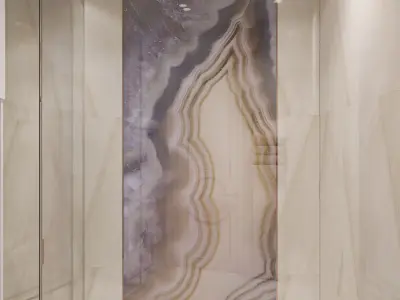 Gem Glass Cliff Boulder Lagoon Texture