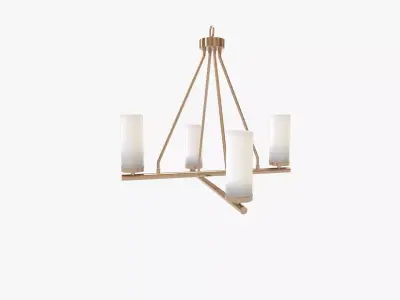 Trinity Four Light Chandeliers 3D model