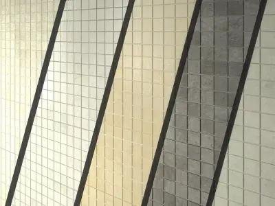 FLAVIKER NATURALSTONE Mosaico Set 01 3D model