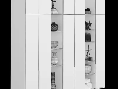 Furniture shelf 012 3D model