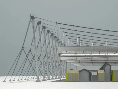 market stadium 3D model