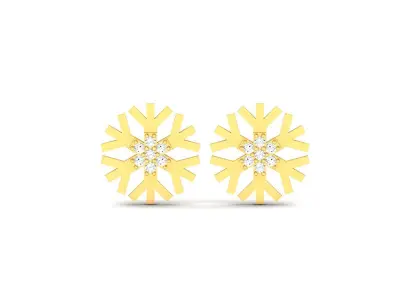 Women Earrings 3D print model 31