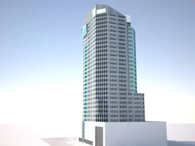 179 Turbo Street low poly 3D model