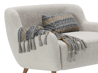 Sofa Ansil Happy Light  3D model