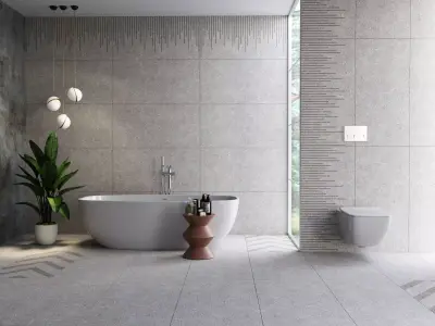 BATHROOM SCENE 3D model