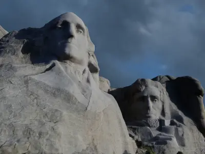 Mount Rushmore Landscape and 3D Printable 3D model