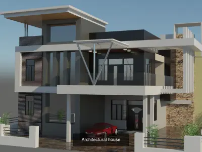 Modern Home 3D Model Pack