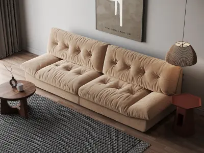 Living Room Interior ID 225 3D model