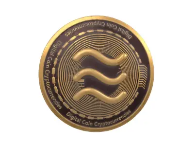 Libra Coin v3 002 3D model