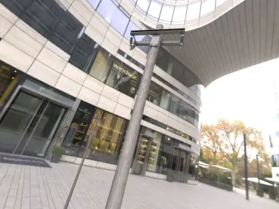 Wooden Electricity Pole without Ladder - Object 030 Low-poly 3D model