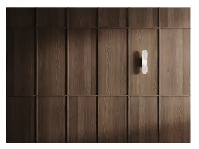 Wall panel 3D model 16