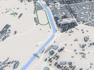 Sao Paulo Brazil 3D model