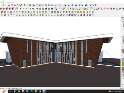 Showroom Display interior 3d model 3D model