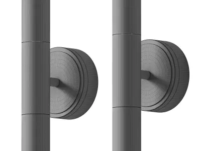 Affluent Interior - MODERN wall lamp 3D model