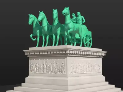 Mausoleum At Halicarnassus 3D model