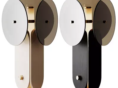 Arch Table Lamp by Douglas and Bec 2 Color 3D model