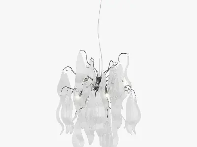 79319x Vetro Lightstar Chandelier 3D model