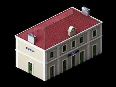Heterogeneous - Building - Building 16 3D model
