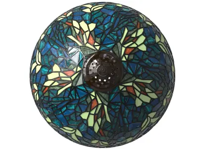 Perigold Meyda Lighting Tiffany  Stained Glass Table Lamp 3D model