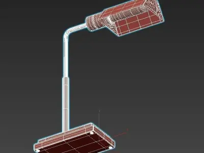 TOWNHOUSE bronze table lamp 3D model