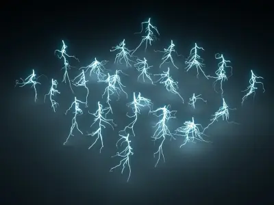 Lightning Pack v22 3D model