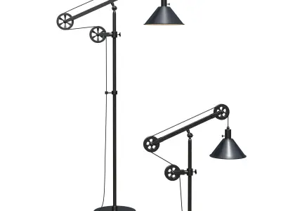 Carlisle floor Lamp 3D model