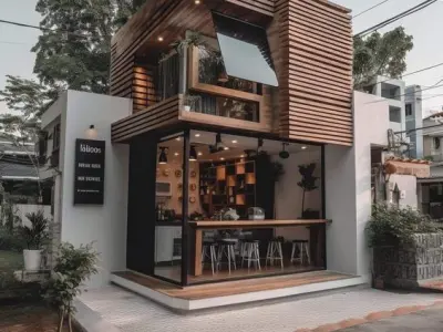 Pizza Market Low-poly 3D model