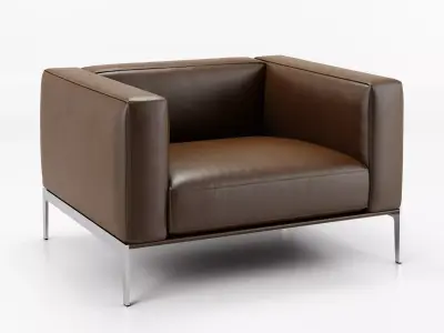 1343 Piu Armchaor 3D model