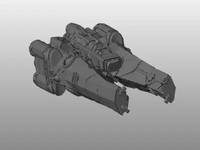 SKY RELICS - 22 INVADER 3D print model