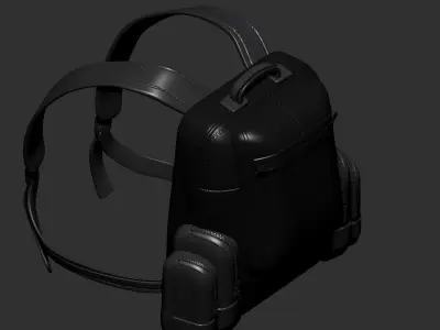 backpack sculpt 3d printable  3D model
