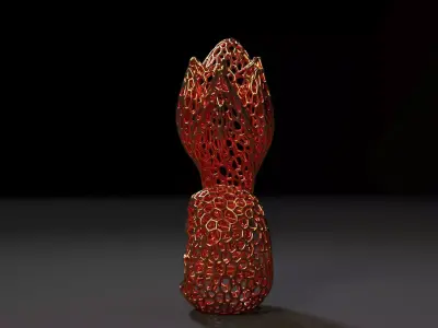 Sculpture Voronoi 3D print model