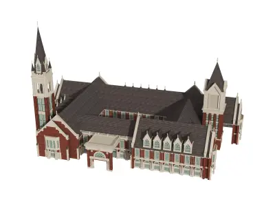 City Hall 3D model purchase