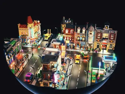 LEGO Planet 3D model