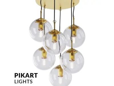 Chandelier FJ6 SKU 6523 Free 3D model