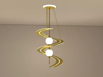 Chandelier 3D model