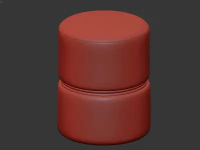 STOOL BUBBLY FOREST 3D model