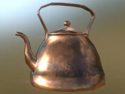 Game Ready Camping Items 3D Model Pack