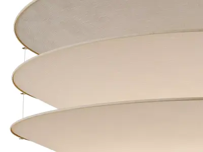 Floatation Pendant light 3D model