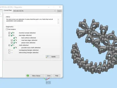 Earring 02 3D print model
