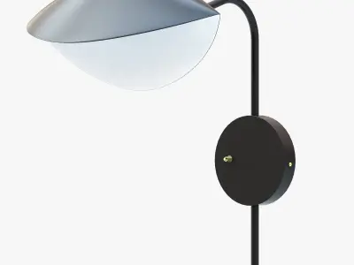 Serge Mouille Antony Sconce MSC-ANT 3D model