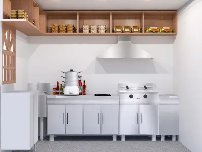 KIOSK DESIGN  3D model