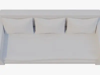 Modern Sofa 3D model 19