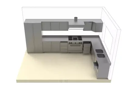 KITCHEN 93 3D model
