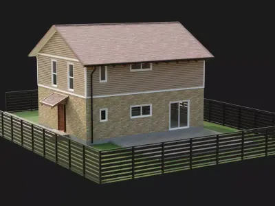 Single Family House 1 3D model