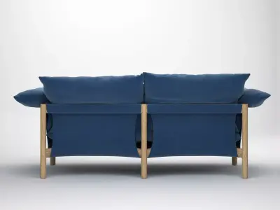 Wilfred Sofa 184 3D model